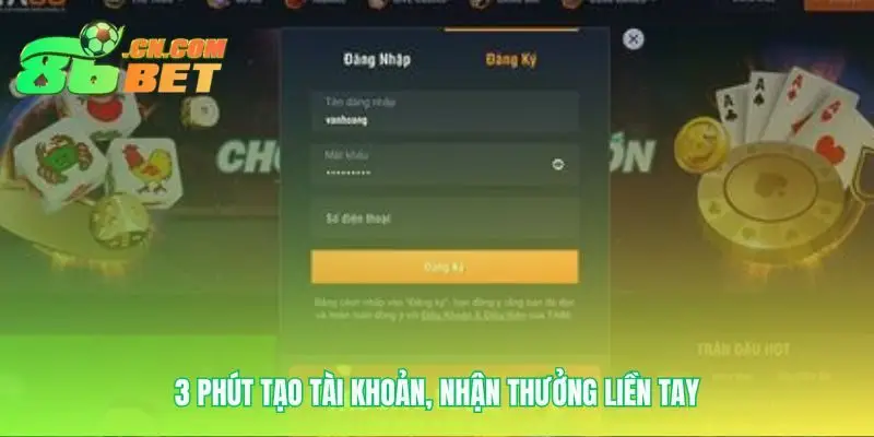 Hướng dẫn đăng ký tài khoản thật dễ dàng