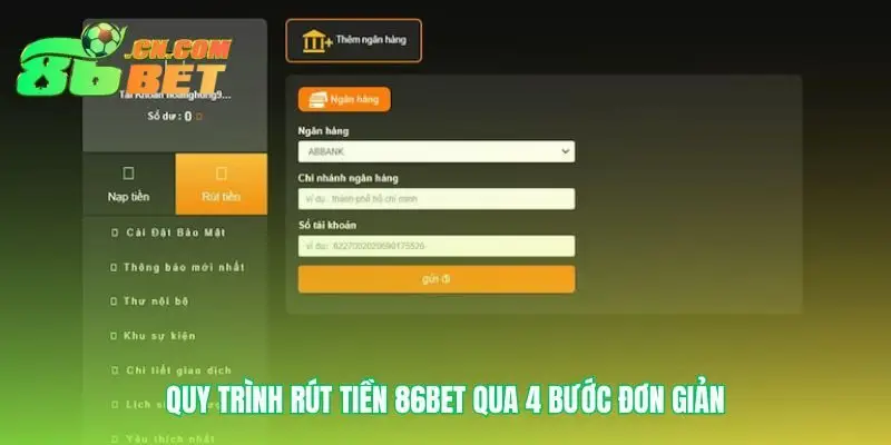 Lộ trình 4 bước để nhận tiền thắng cược về tay